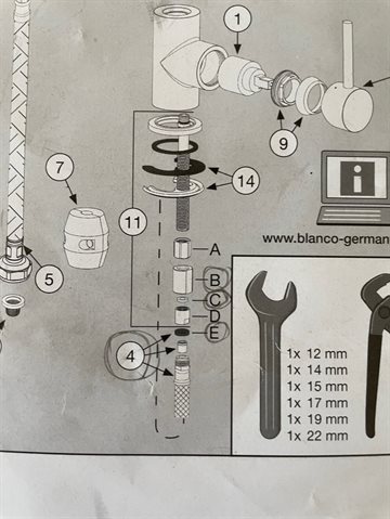 Bruseslange – Del 6 på vedhæftede tegning 